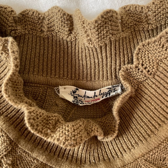 Free People Knit Ruffle Bodysuit - Picture 4 of 7